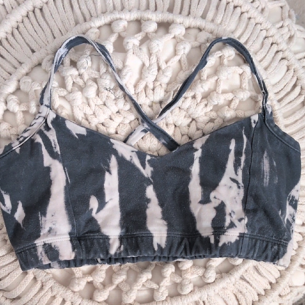 Cotton tie dye Sports Bra